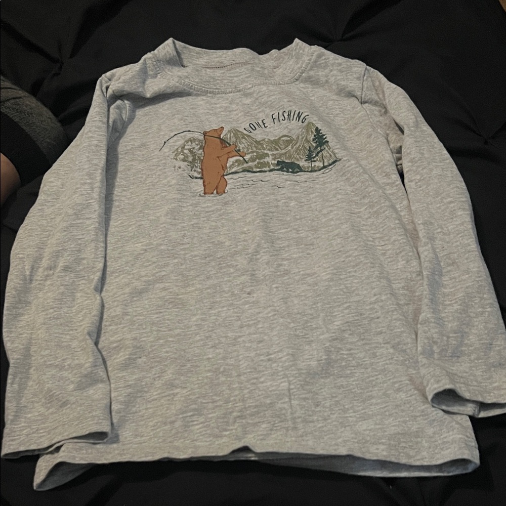 Carter's Heather Gray Long Sleeve Shirt